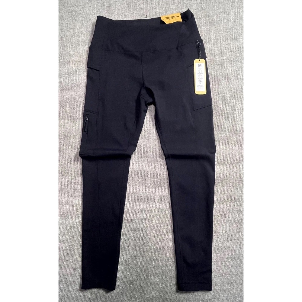 Avalanche Outdoor Supply Co Womens Black Cargo Pockets Legging CA793R2 M